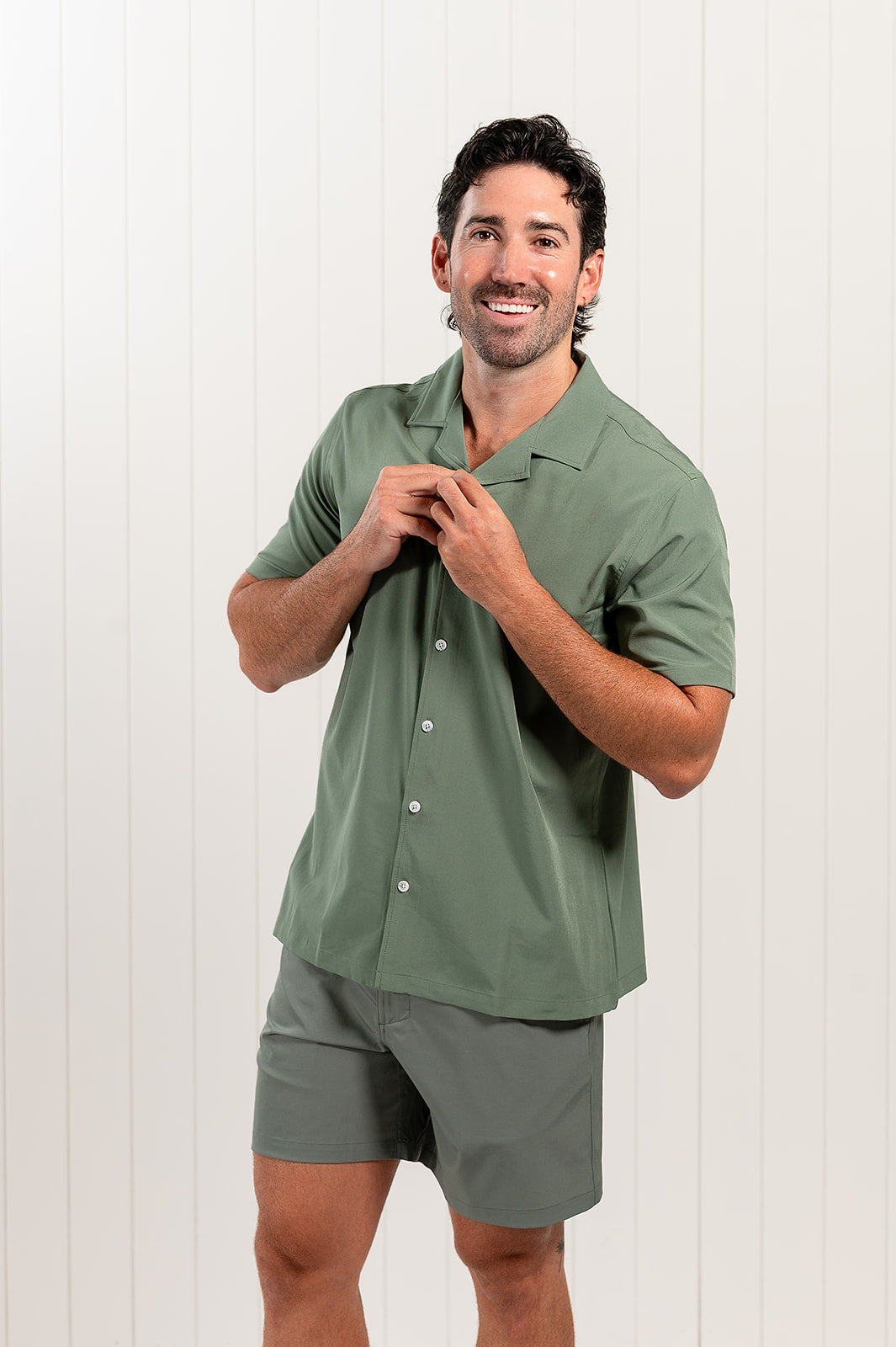 Olive Green Nashie Swim Pants