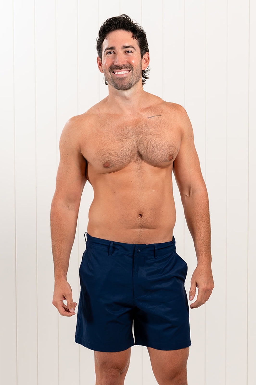 Navy Nashie Swim Pants