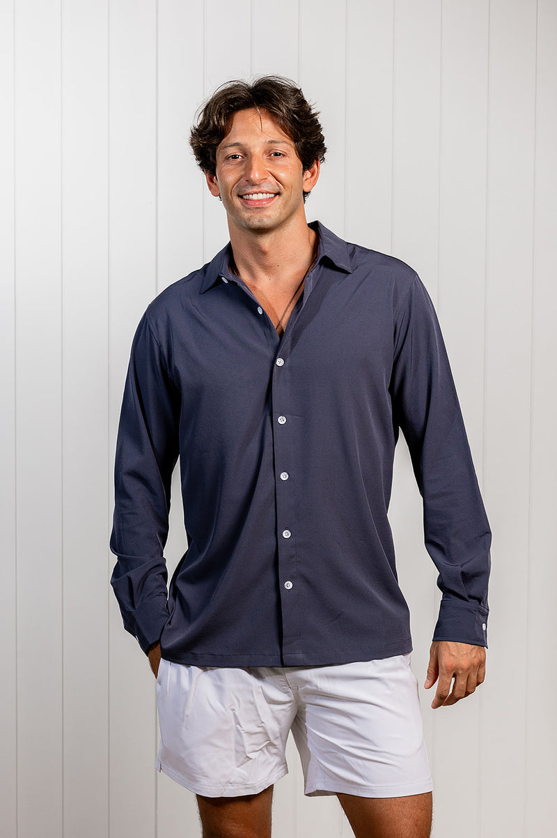 Long Sleeve Slate Grey Nashie